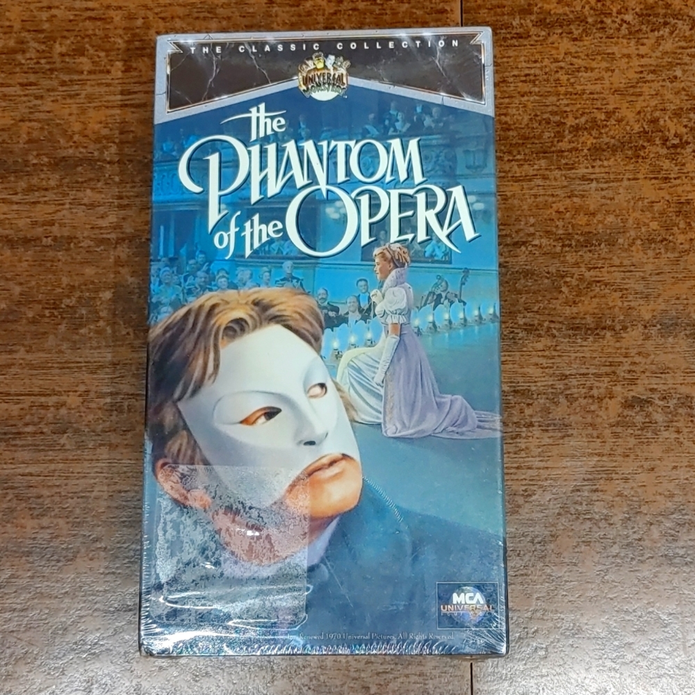 The phantom of the opera VHS new unopened